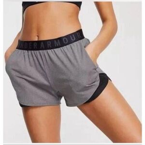 Under Armour Women's Play Up Shorts 3.0 side pockets size XS